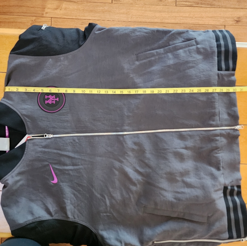 Mets MLB City Connect NIKE Zip-Up Bomber Jacket. NWT - Picture 12 of 16